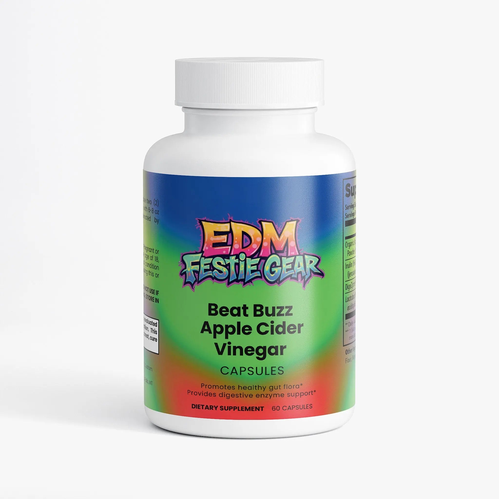 Beat Buzz Apple Cider Vinegar Capsules EDMFestieGear.com