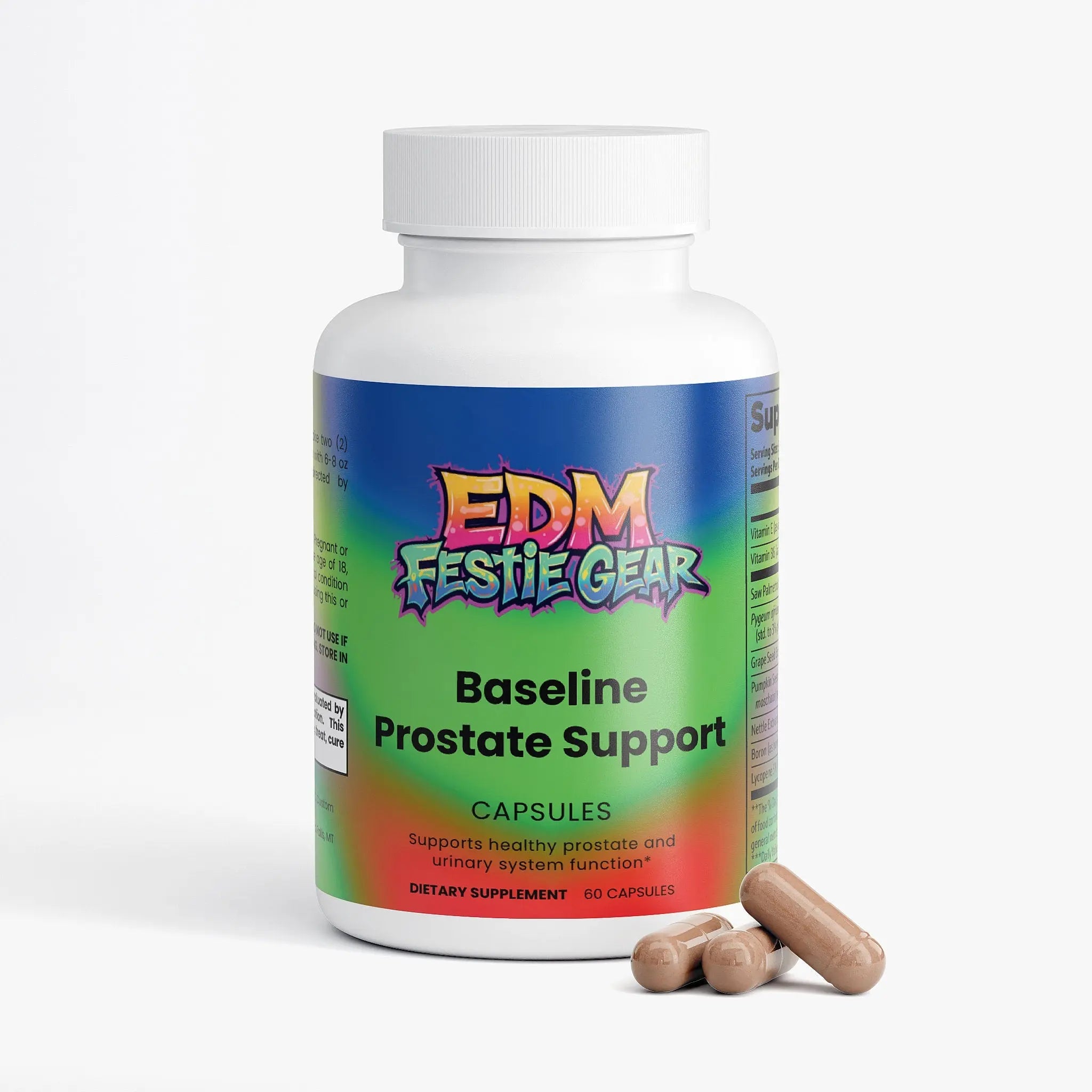 Baseline Prostate Support EDMFestieGear.com