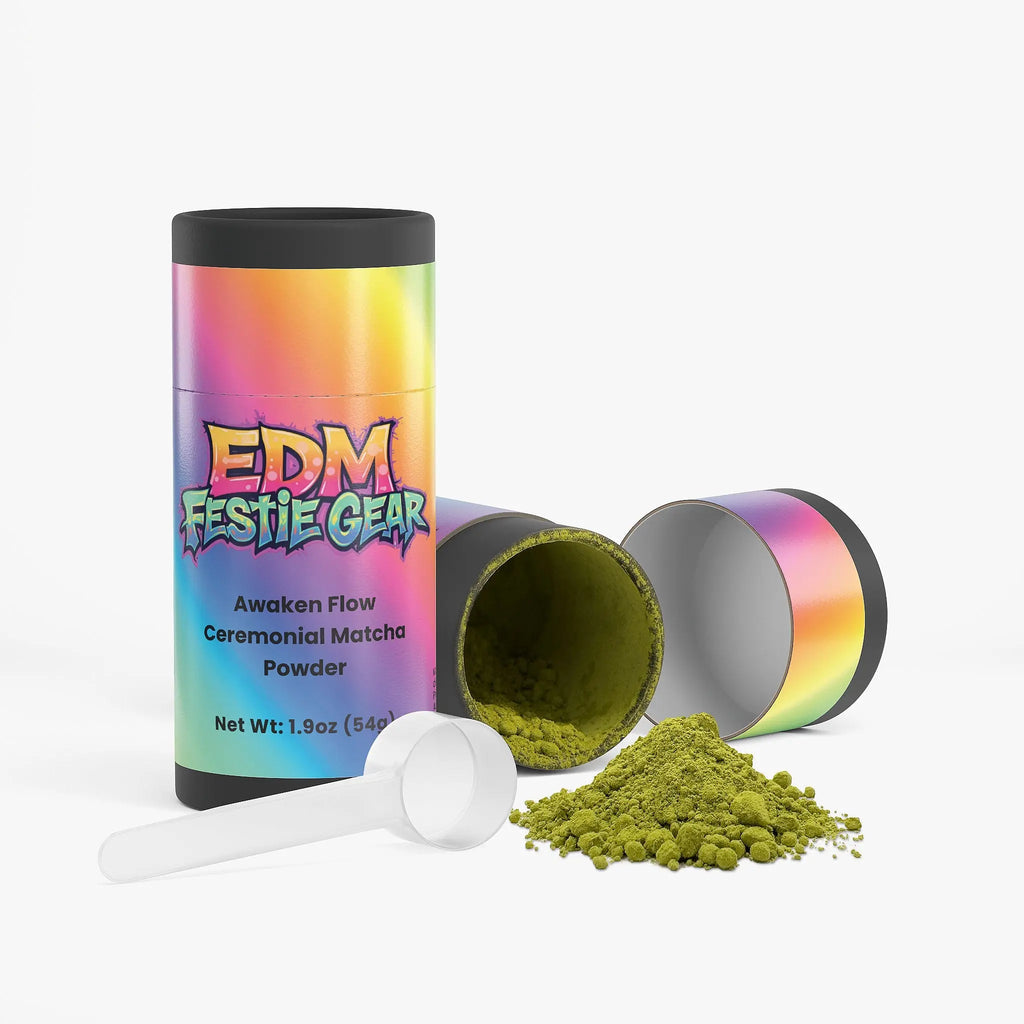 Awaken Flow Ceremonial Matcha Powder EDMFestieGear.com