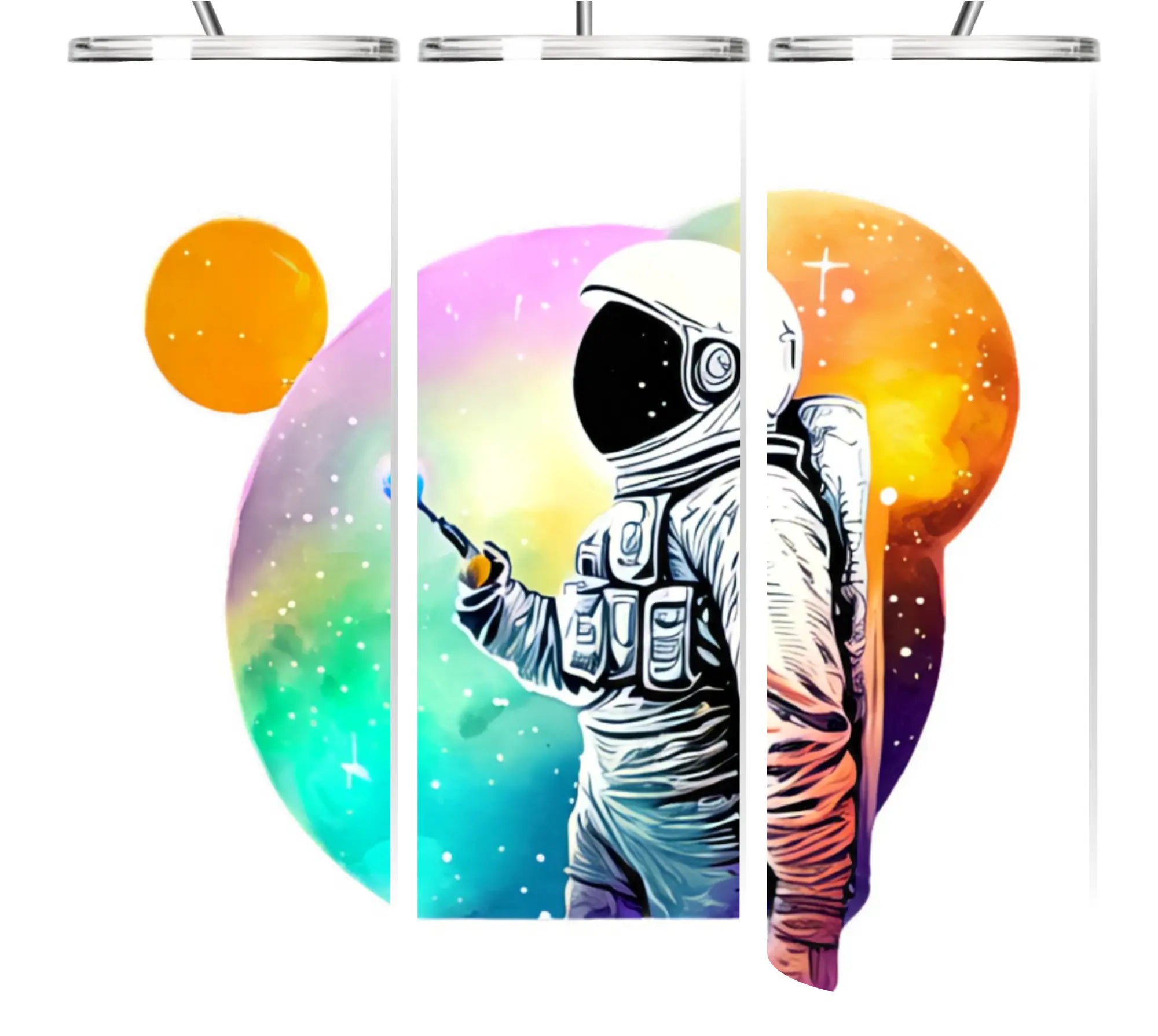 Astronaut Tumbler Collection 20oz Tumblers EDMFestieGear.com