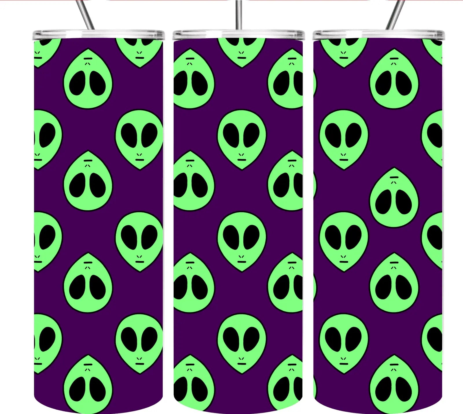 Alien tumbler Collection 20oz Tumblers EDMFestieGear.com