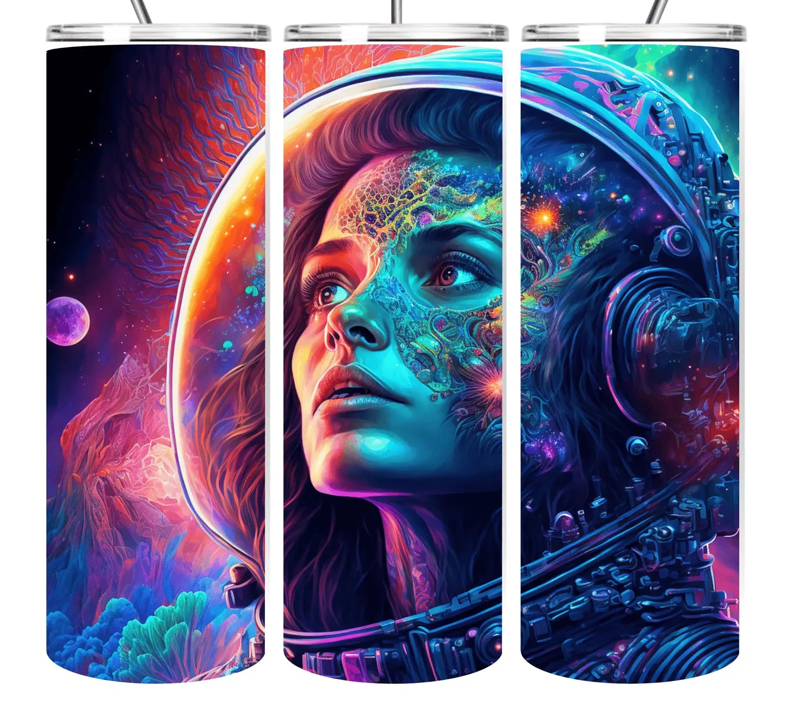 Astronaut Tumbler Collection 20oz Tumblers EDMFestieGear.com