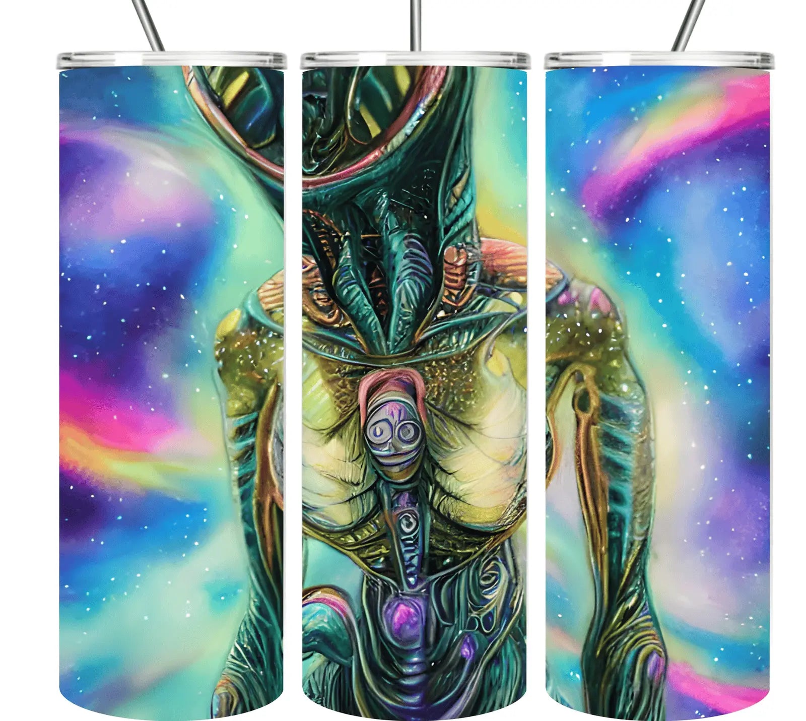 Alien tumbler Collection 20oz Tumblers EDMFestieGear.com