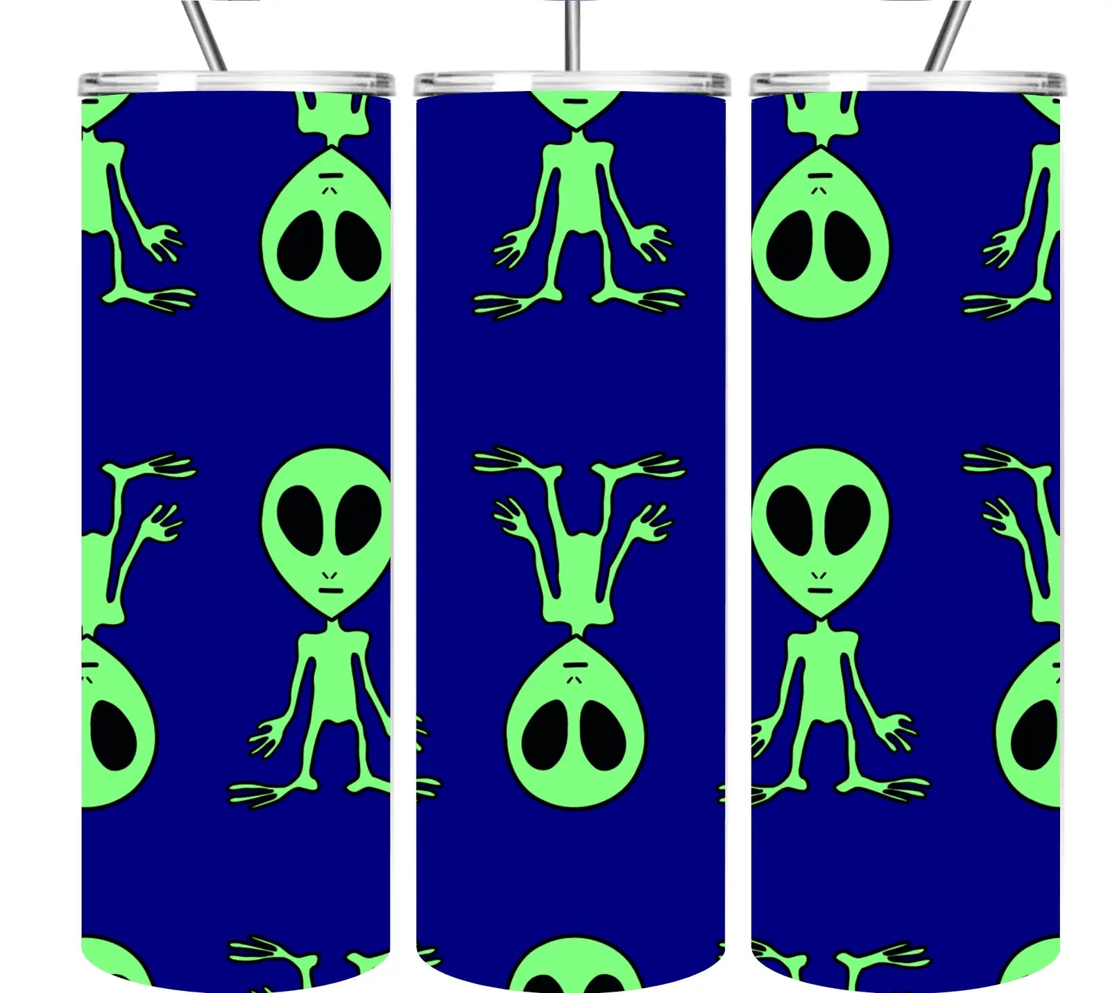 Alien tumbler Collection 20oz Tumblers EDMFestieGear.com