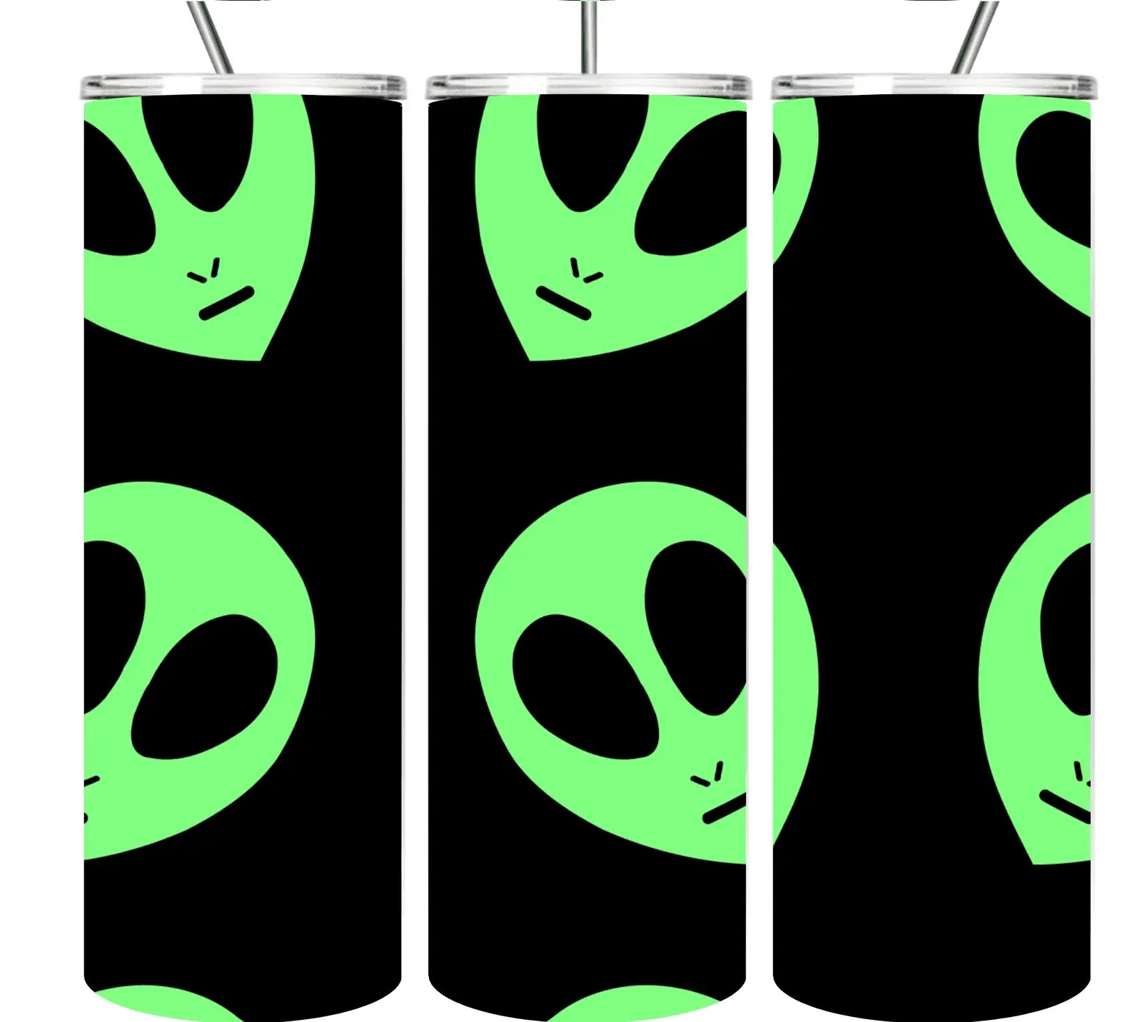 Alien tumbler Collection 20oz Tumblers EDMFestieGear.com
