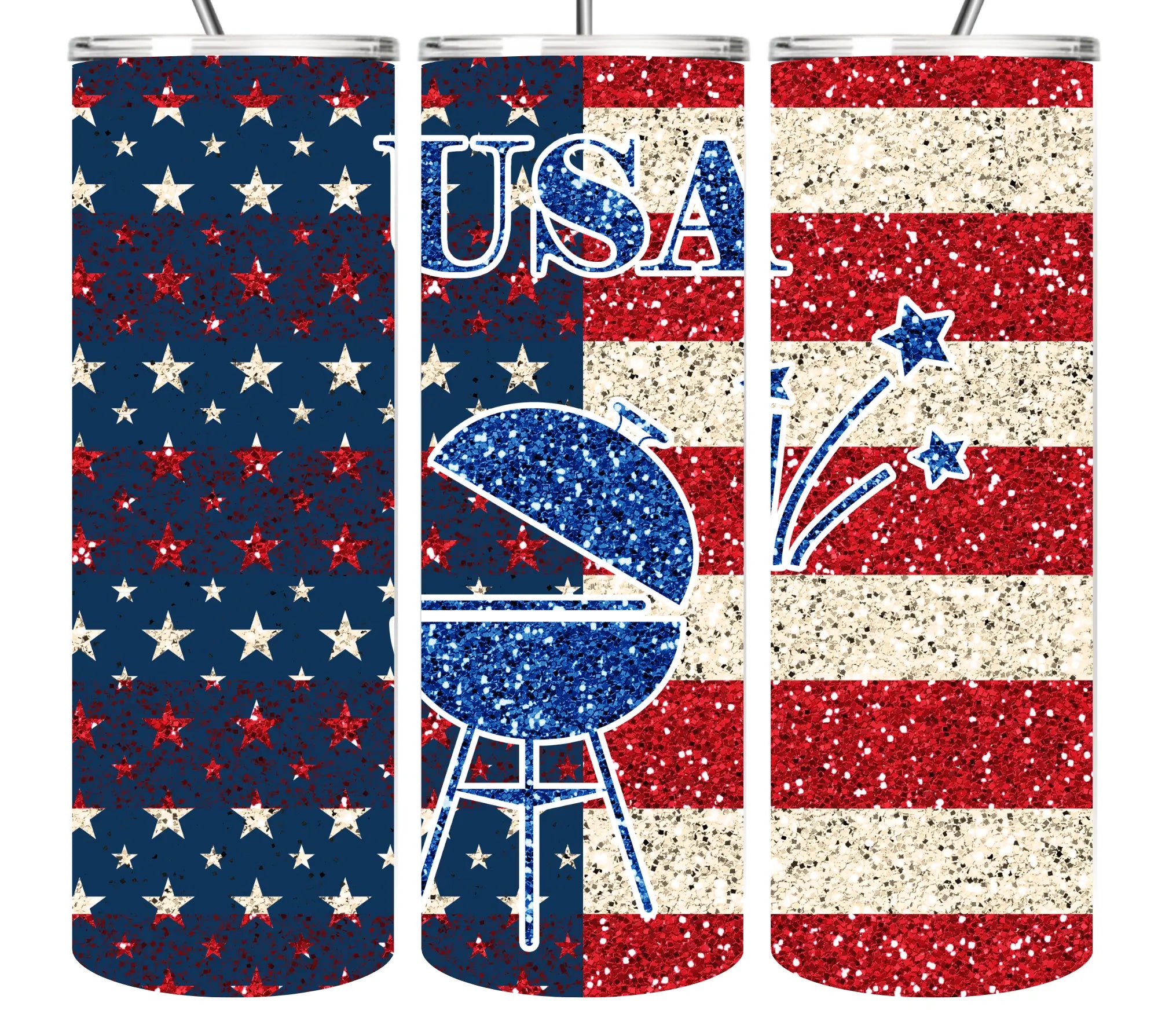 4th Of July Tumbler Collection 20oz Tumblers EDMFestieGear.com