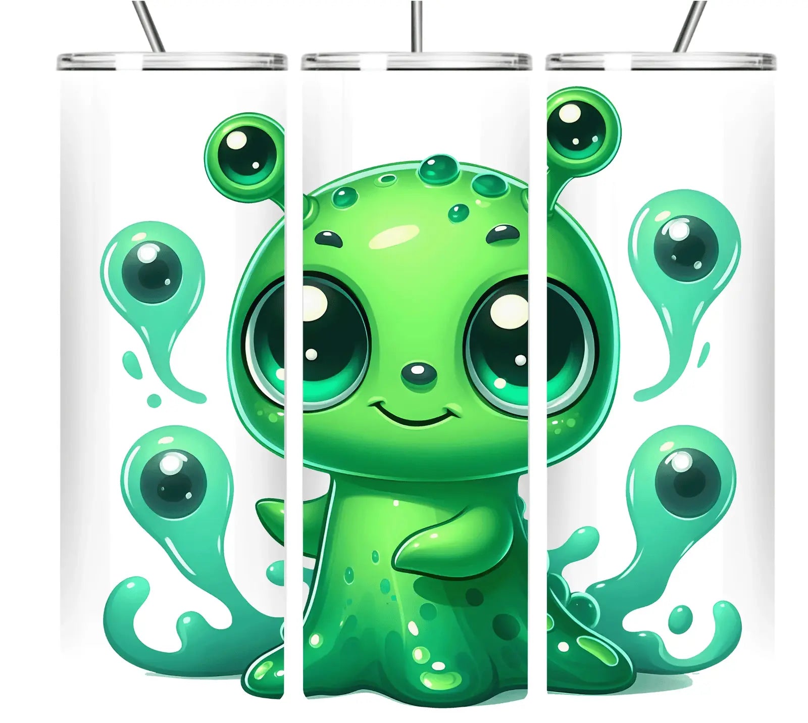 Alien tumbler Collection 20oz Tumblers EDMFestieGear.com