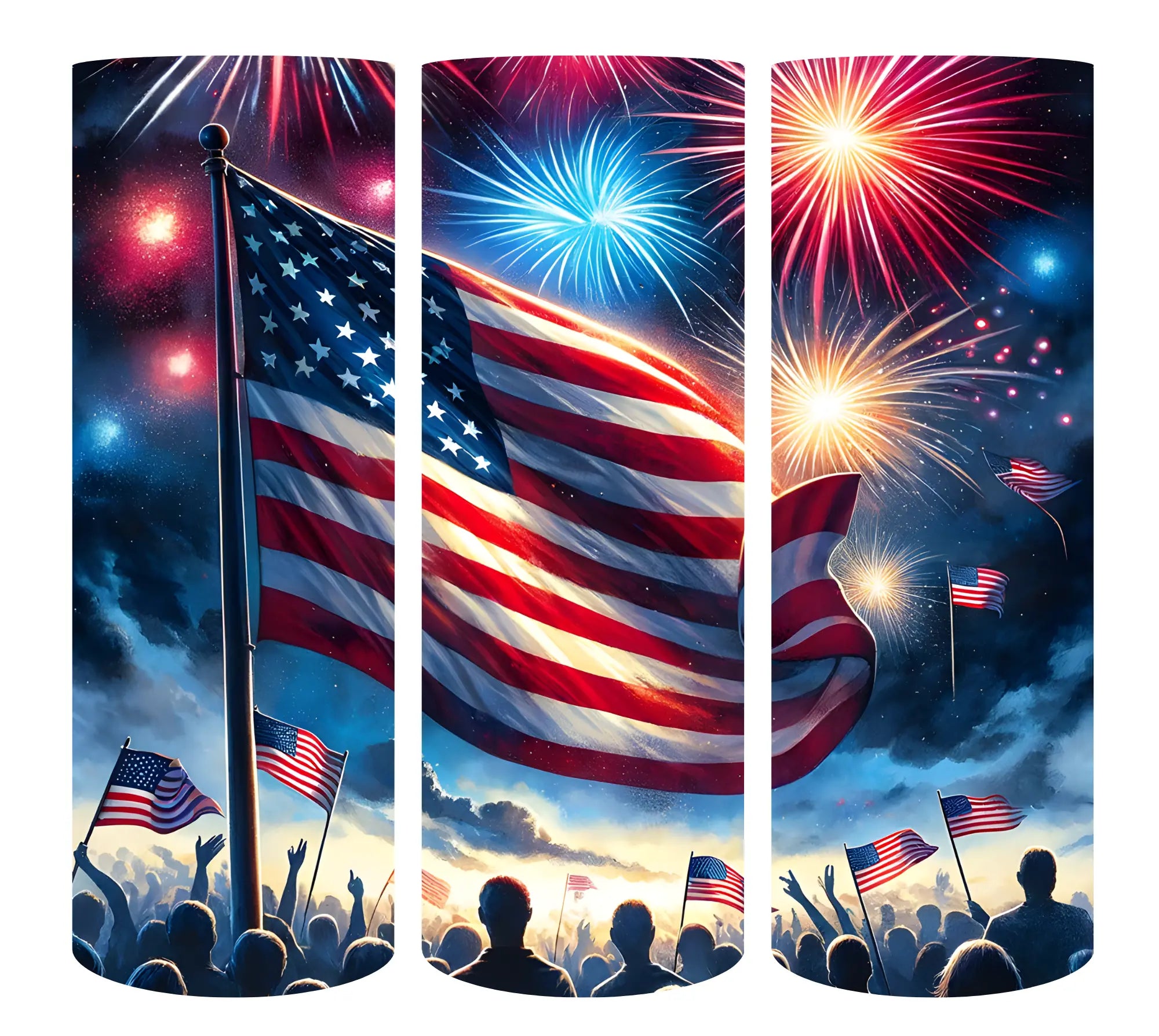 4th Of July Tumbler Collection 20oz Tumblers EDMFestieGear.com