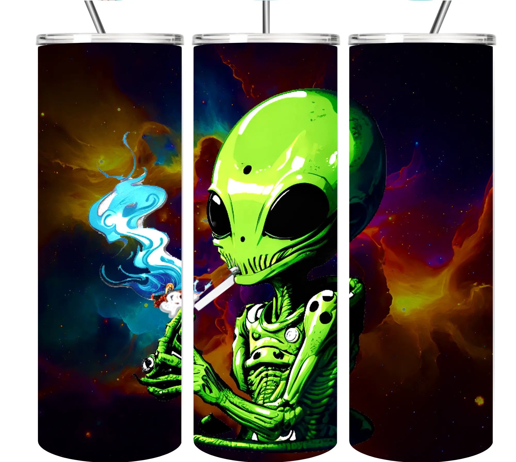 Alien tumbler Collection 20oz Tumblers EDMFestieGear.com