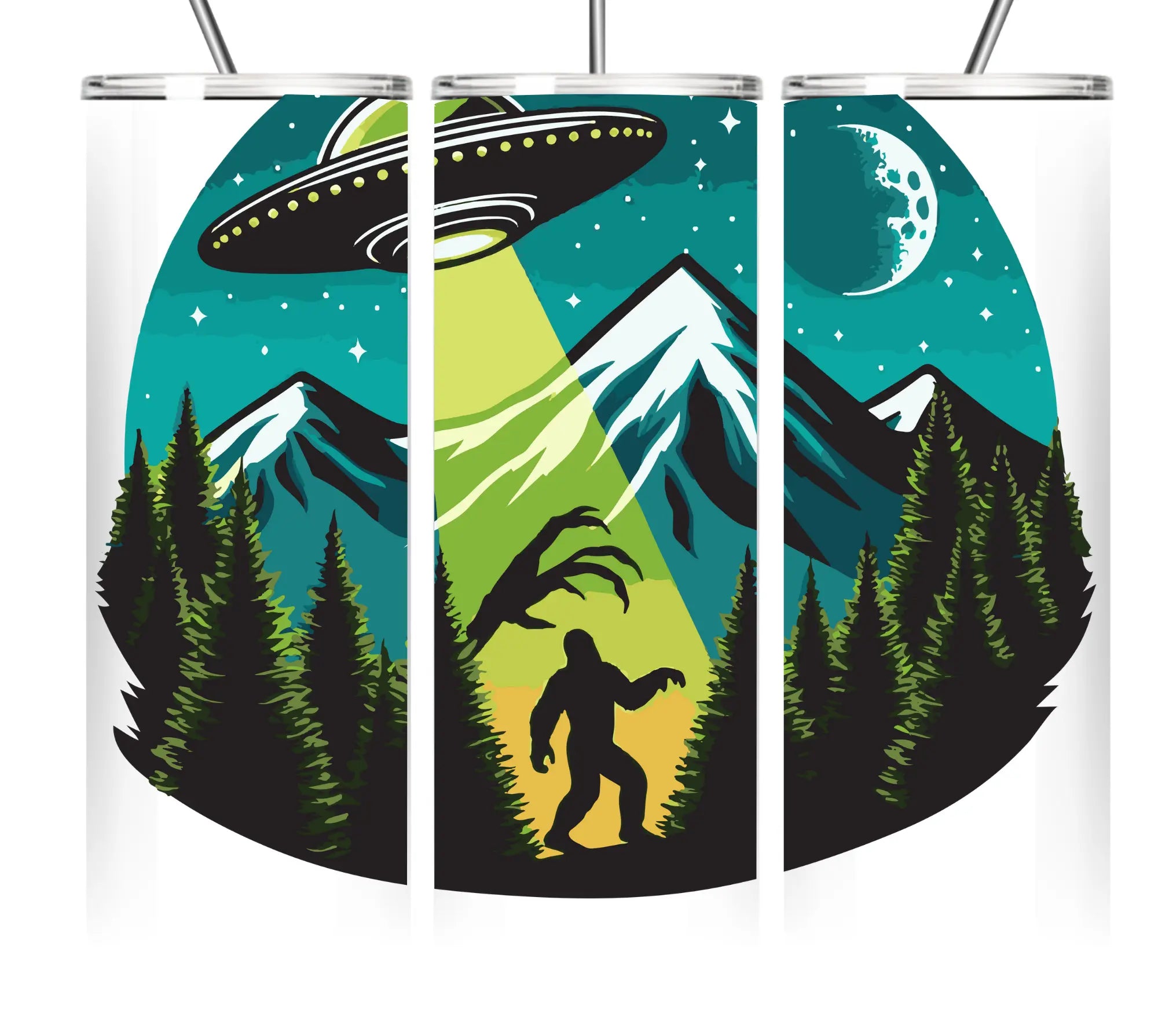 Alien tumbler Collection 20oz Tumblers EDMFestieGear.com