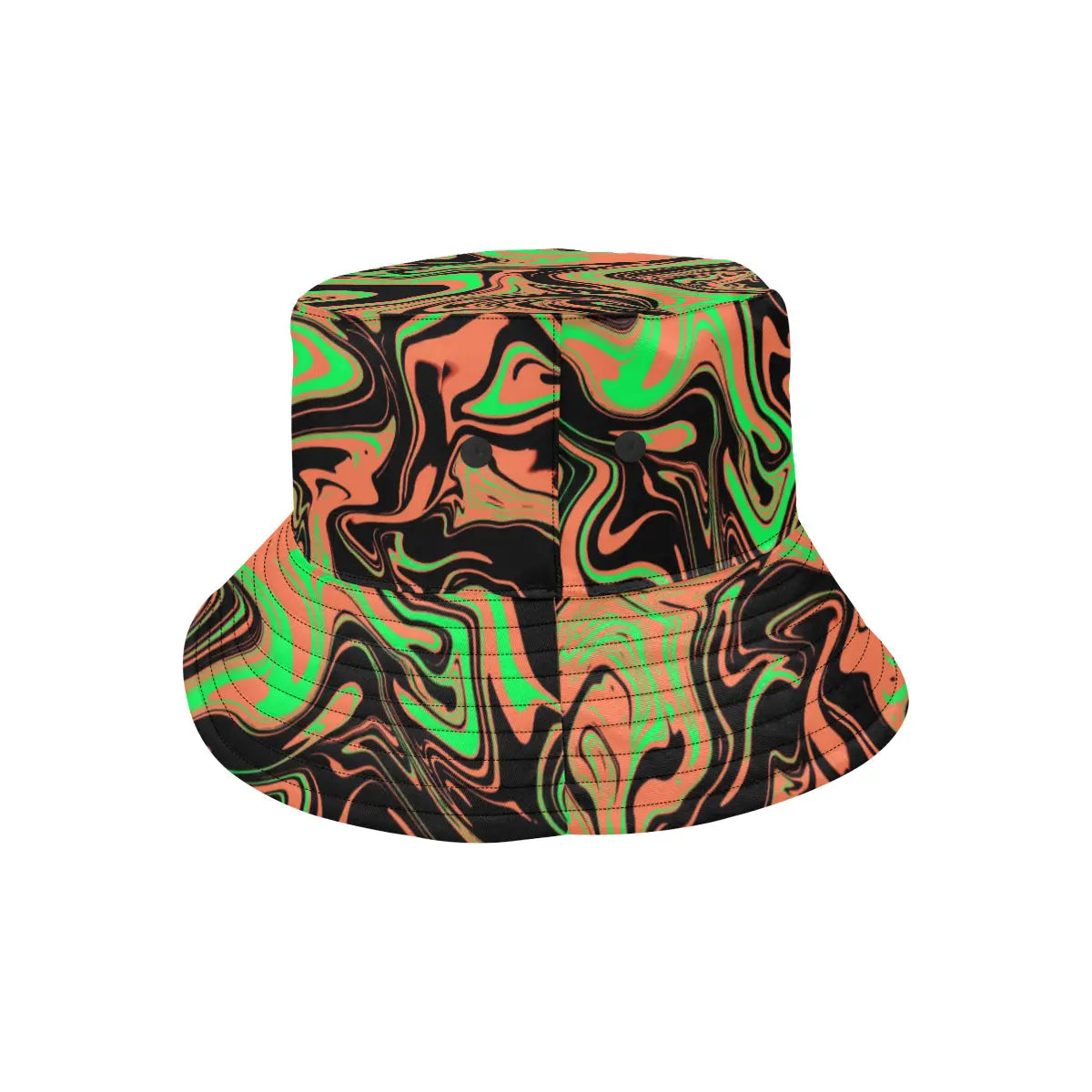 90s Toxic Acid Spill Rave Bucket Hat BigTexFunkadelic