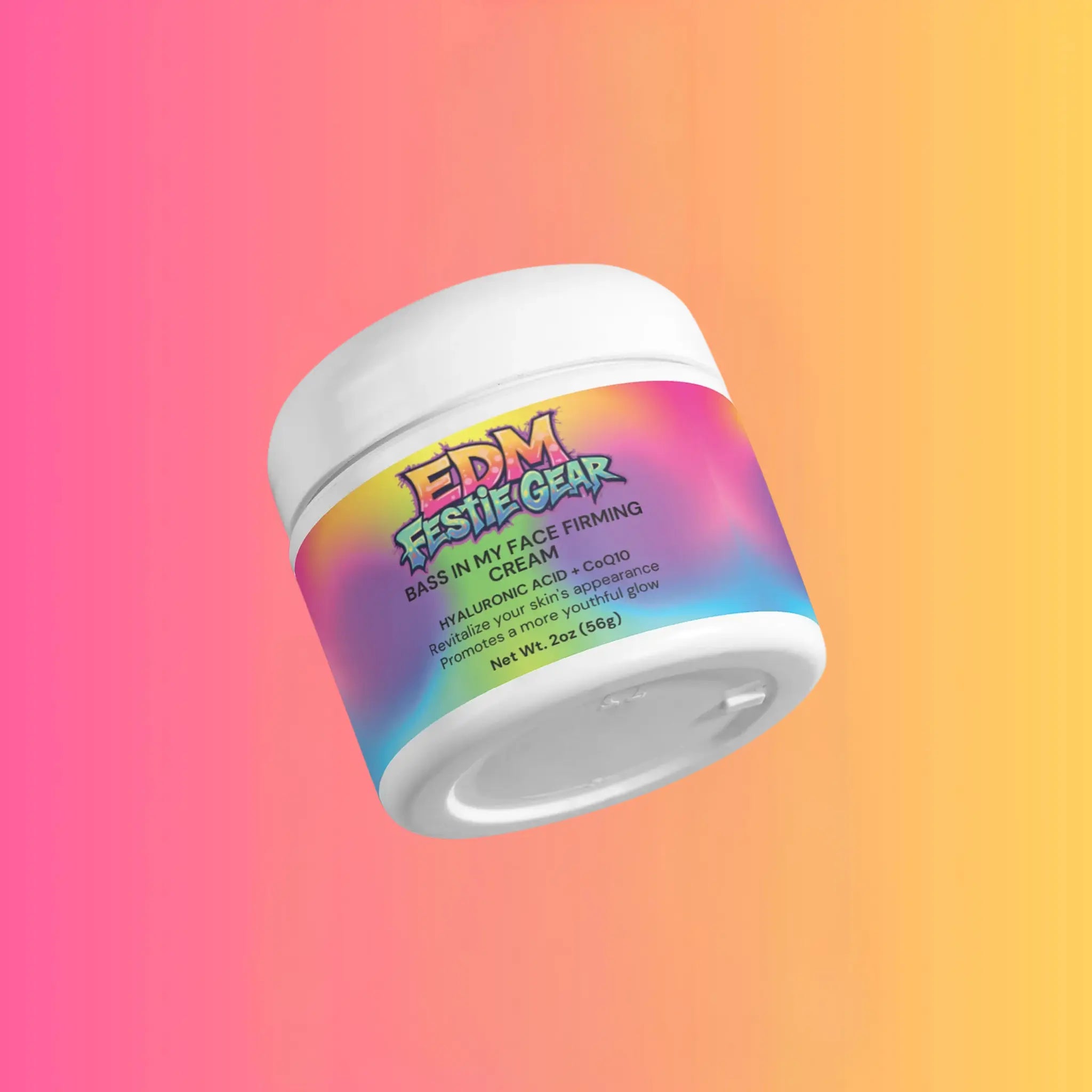 Bass In My Face Firming Cream - Your Essential Glow for Festival Vibes EDMFestieGear.com