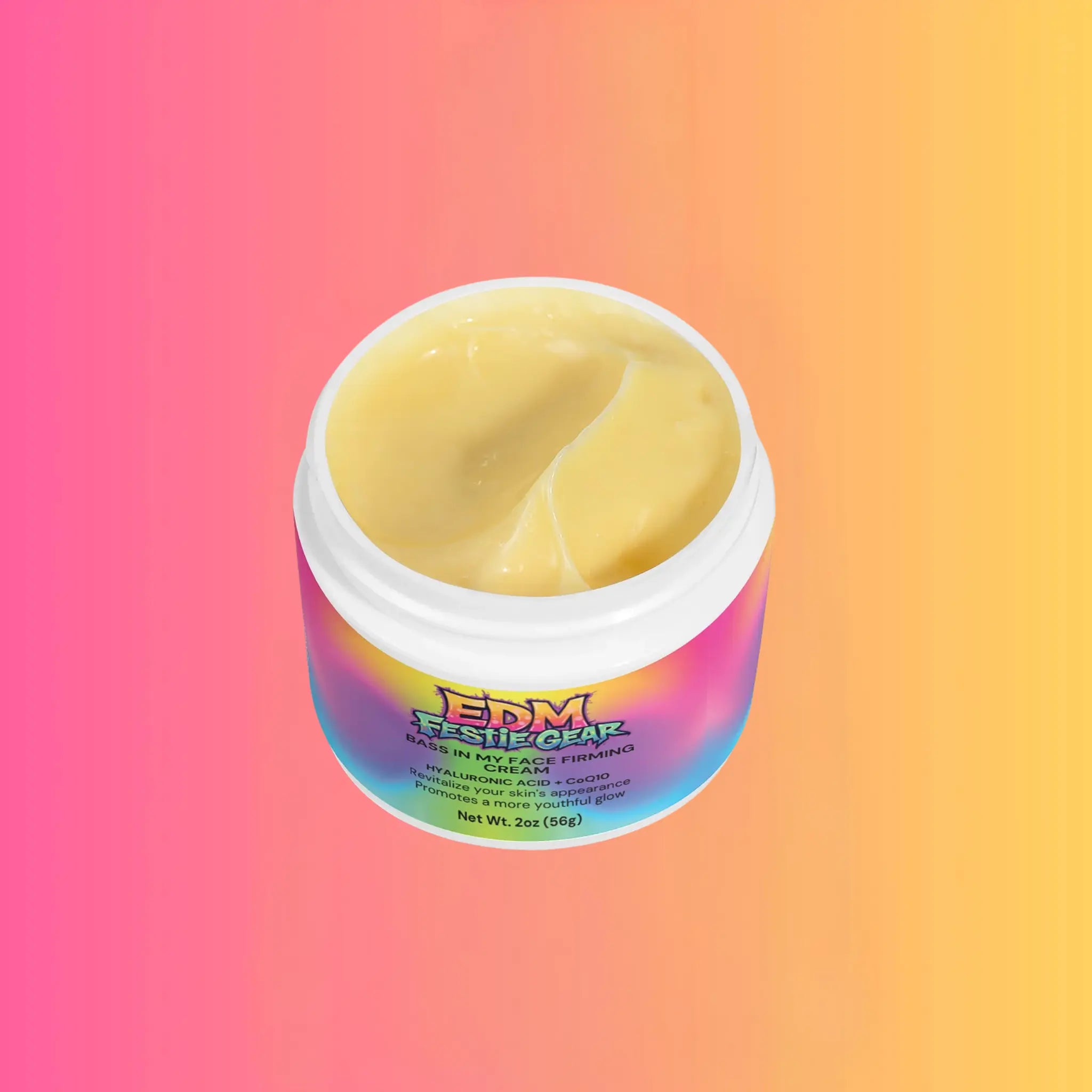 Bass In My Face Firming Cream - Your Essential Glow for Festival Vibes EDMFestieGear.com
