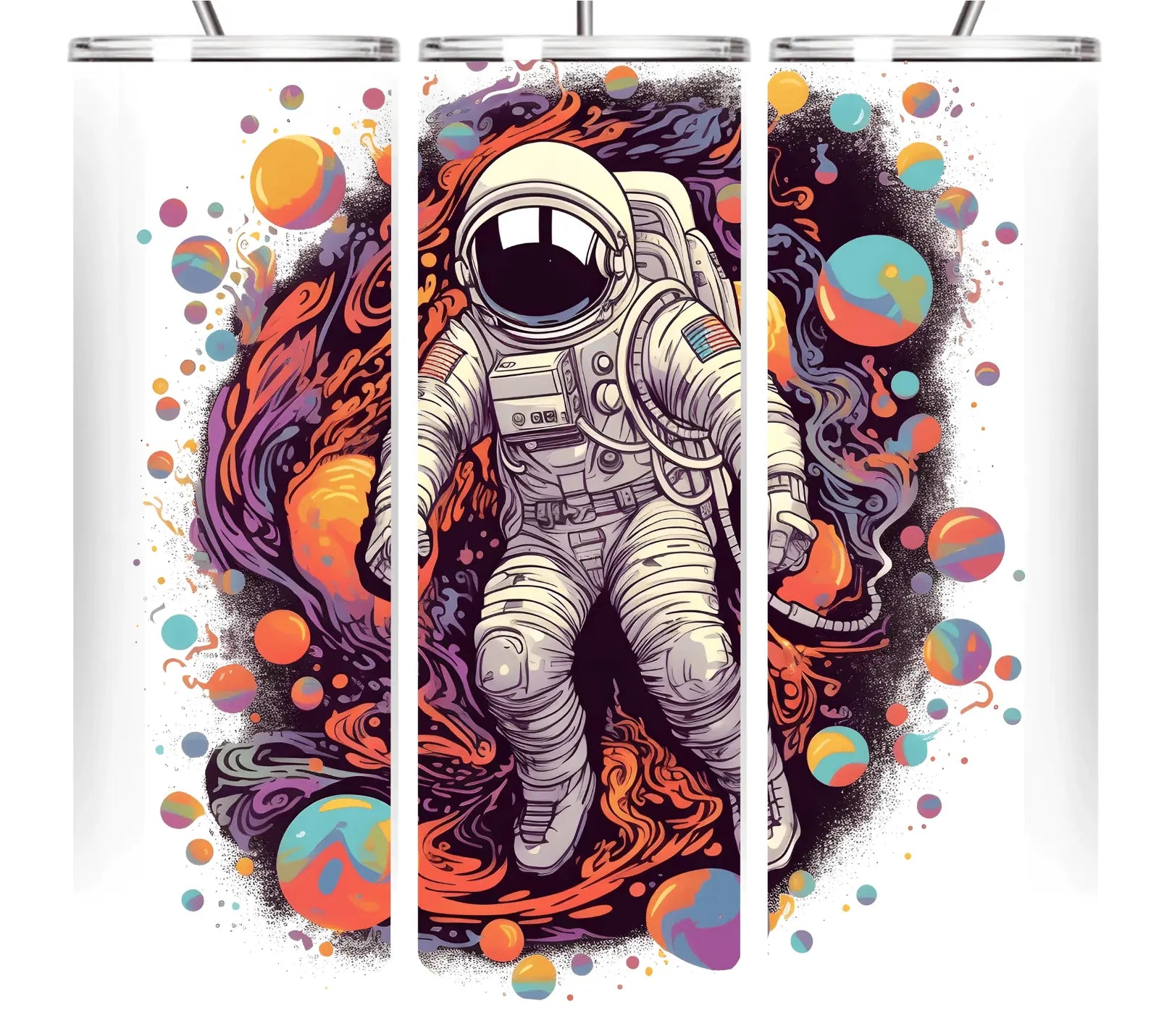 Astronaut Tumbler Collection 20oz Tumblers EDMFestieGear.com
