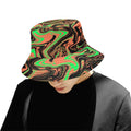 90s Toxic Acid Spill Rave Bucket Hat BigTexFunkadelic
