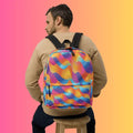 Abstract Rave Backpack - Your Ultimate Festival Companion for EDM Lovers EDMFestieGear.com