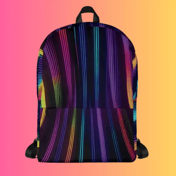 Abstract Festival Backpack - Your Ultimate Adventure Buddy for Rave Experiences EDMFestieGear.com