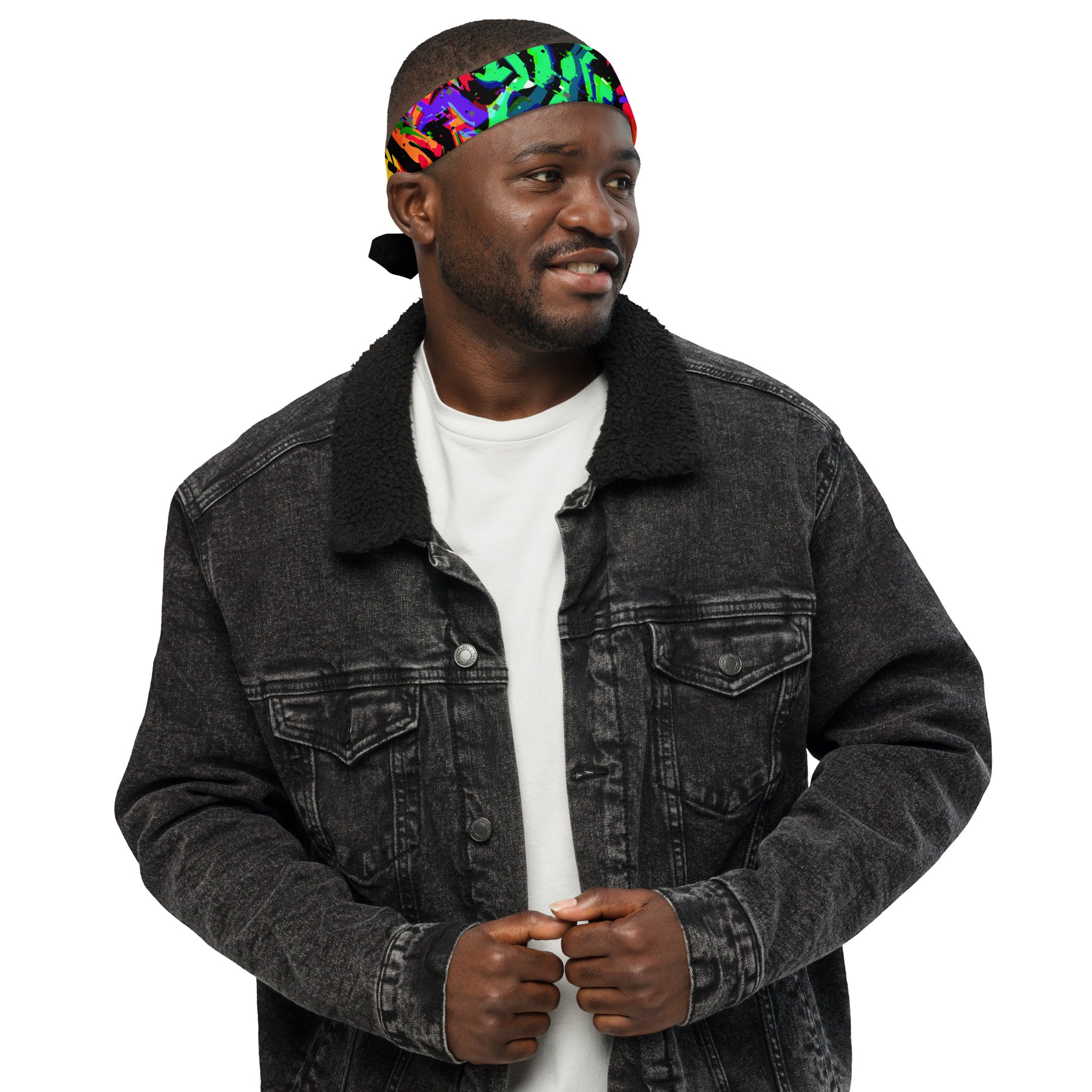 80s Graffiti Style Rave Bandana BigTexFunkadelic