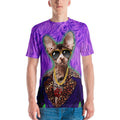 70s Pimp Cat All Over Print T-Shirt BigTexFunkadelic
