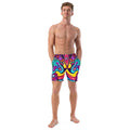 Alien Vision Swim Trunks For EDM Rave Festival Outfit Clothing EDMFestieGear.com