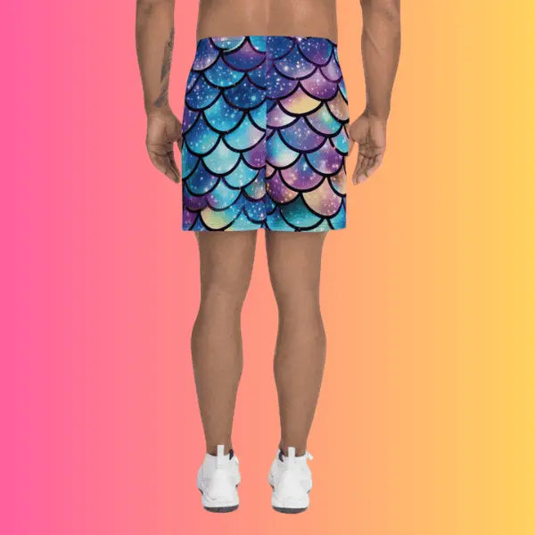 All-Over Print Unisex Athletic Long Shorts for Festivals and Raves EDMFestieGear.com