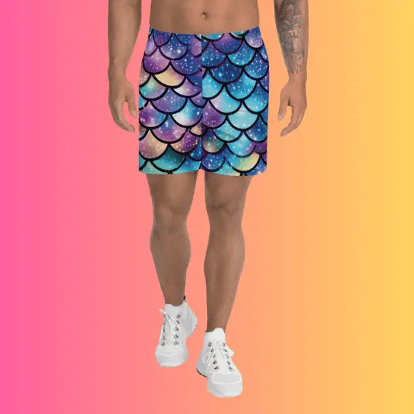 All-Over Print Unisex Athletic Long Shorts for Festivals and Raves EDMFestieGear.com