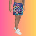 All-Over Print Unisex Athletic Long Shorts for Festivals and Raves EDMFestieGear.com