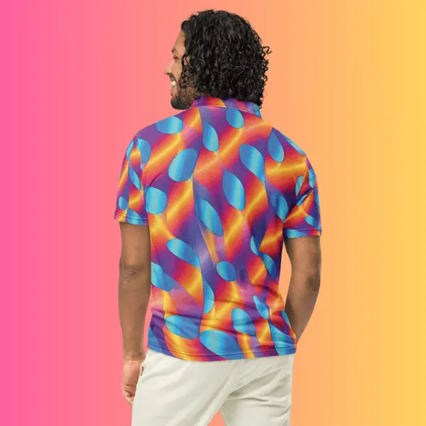 Abstract Polo - Your Ultimate Festival Vibe EDMFestieGear.com