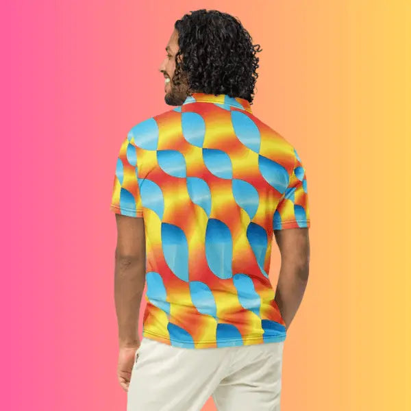 Abstract Polo – Your Ultimate Rave and Festival Wear EDMFestieGear.com