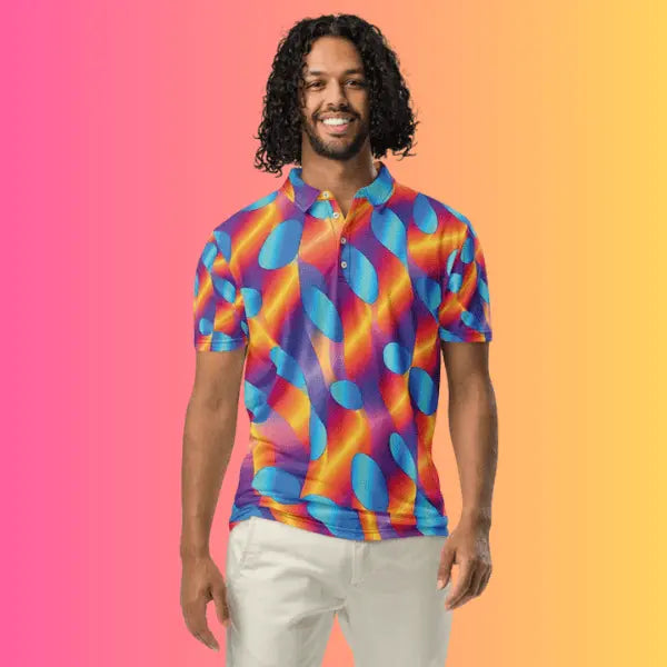Abstract Polo - Your Ultimate Festival Vibe EDMFestieGear.com