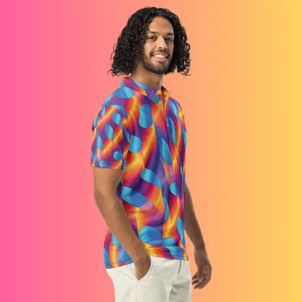 Abstract Polo - Your Ultimate Festival Vibe EDMFestieGear.com